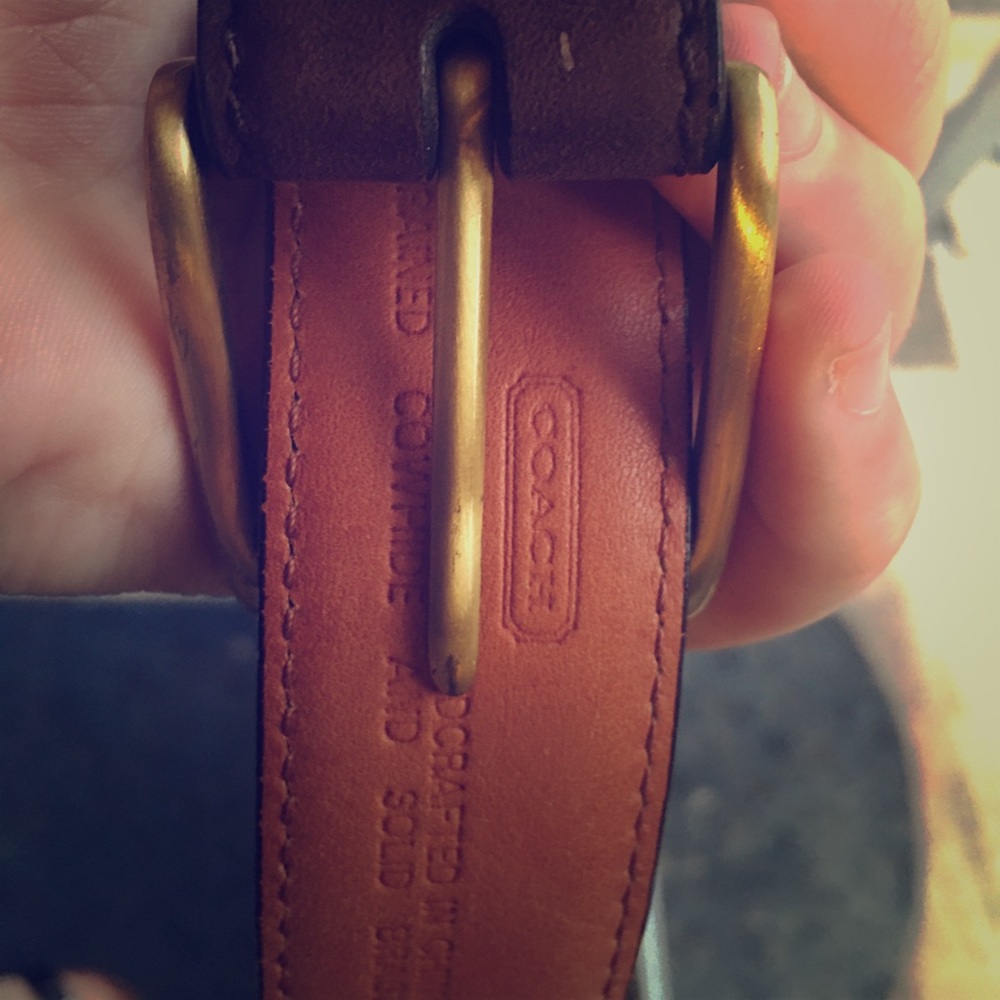 Coach Belt ❤️
